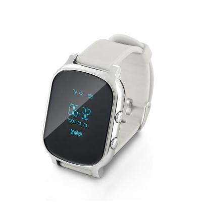 China 0.96in Anti Lost Gps Tracker Smartwatch , Kid Oled Wrist Watch MTK MT2503 for sale