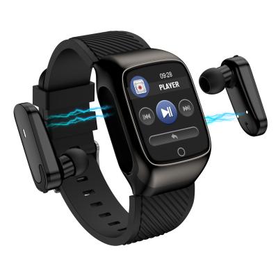China 2 In 1 Oled Smart Band , 200mAh TWS Earbuds Full Touch Screen Smartwatch for sale