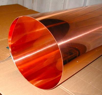 China Cathode Pure Copper Sheet Plate C26800 C27200 0.3mm-5mm Customized for sale