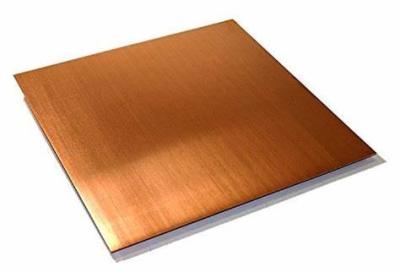 China C14500 C10100 Flat Copper Sheet Plate High Precision Machining 99.9 for sale