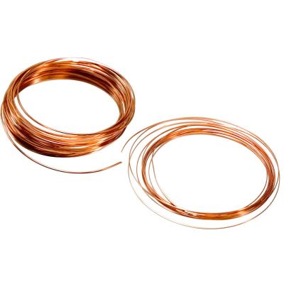China Industrial ASTM C1100 Pure Thin Copper Wire Annealed Bare Copper For Mig Welding for sale