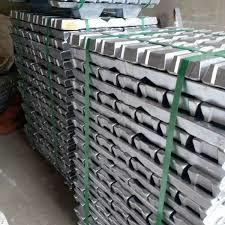 China 1000 2000 3000 Series Zinc Aluminum Alloy Ingot Grade A7 Electrophoretic Coated for sale