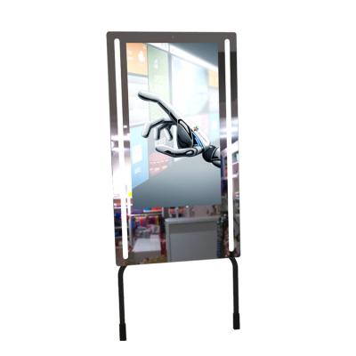 China Customized Waterproof VESA Interactive Fitness Mirror With NFC Reader for sale