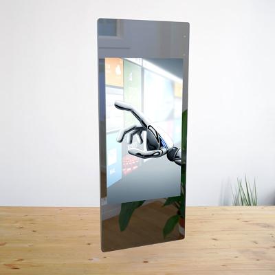 China Dustproof 700Nits 2K Interactive Fitness Mirror Projected Capacitive Smart Workout Mirror for sale