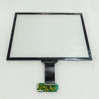 China ODM 43 Inch USB Anti Reflective ITO GG Touch Panel With Thick Tempered Glass for sale