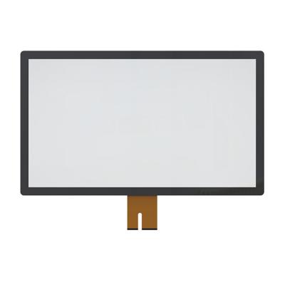 China 27 Inch Crashproof Glass ITO Film Touch Panel GFF Projected Capacitive Touch Panel for sale