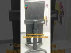 Transparent Electrode Interactive Fitness Mirror 700 Nits 3D Camera