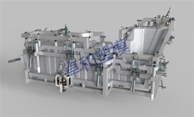 China A anti oxidação rotomoldagem molda a estrutura completa para o depósito de gasolina do caminhão 255L à venda