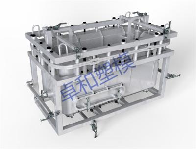 China superfície A356 6061 T6 lisa material de alumínio moldando da capa de plástico 75L mais fresca à venda