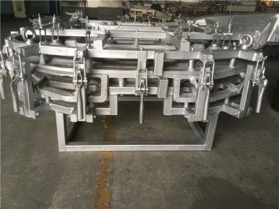 China Casting Rotomolding Molds Of ATV Box A356 6061T6 Two Heavy Removable Insert Parts for sale