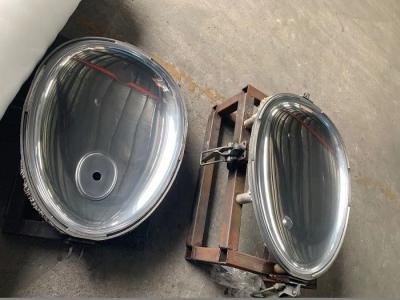 China Super Shinny o molde de alumínio rotatório plástico terminado de superfície do molde A356 6061t6 à venda
