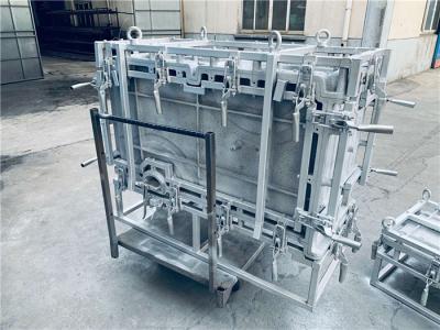 China Del BI fabricantes que moldean rotatorios de aluminio del molde A356 Roto de la caja de hielo de los moldes 200l axialmente en venta