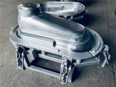 China Custom Design Portable Toilet Mould Casting Aluminum Seat Mould Rotational Moulding Tools Anti Acid for sale