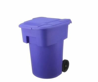 China Recyclable Rotational Moulding Products Plastic Big Trash Can Made By Rotational Moulding for sale