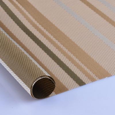 China textilene solar screen for awnings, sunscreens, umbrellas, cushions, chairs, fencing material for sale