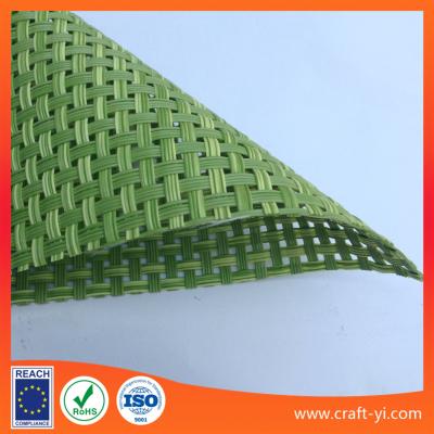 China Rattan gray color Textilene mesh fabric 4X4 weave PVC coated Polyester fabric for sale