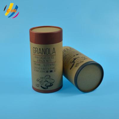 China Powder Coffee Airtight 115mm Diameter Paper Tube Food Packaging for sale