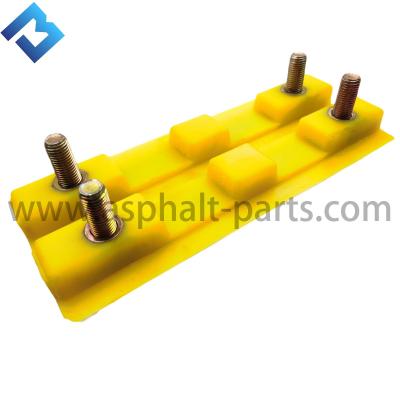 China Yellow Poly Rubber Track Pad W1900  Milling Machine Spare Parts 2411111 for sale