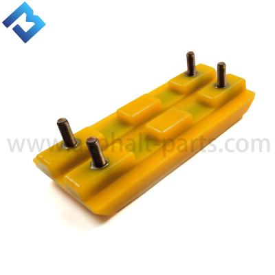China  W2000 Undercarriage System Yellow Polyurethane Track Pads Wear Resistant for sale