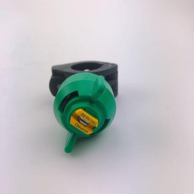 China OEM ODM CC522 Plastic Spray Nozzle Small Size Green Black for road roller for sale