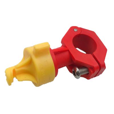 China 05556014 Yellow Red Plastic Spray Nozzle Base 20+6 Road Construction Use for sale