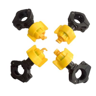 China Customized 05556052 Plastic Spray Nozzle Black And Yellow for sale