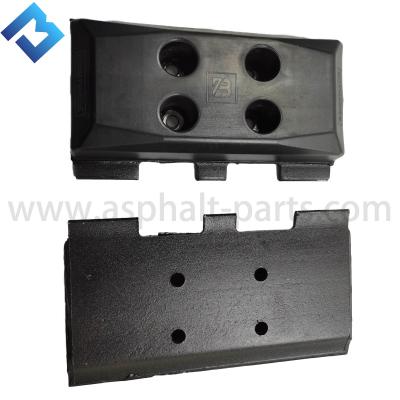 China  ABG Dynapac Bomag asphalt paver spare parts replacement unify rubber track shoe for sale