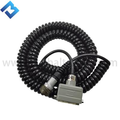 China 1.5m 13-11 2032288 Control Panel Spiral Electrical Cord For  Asphalt Pavers for sale