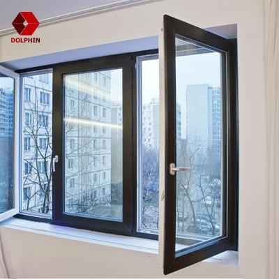 China External Hanging Tilt And Turn Windows , Aluminum House Windows For Home for sale