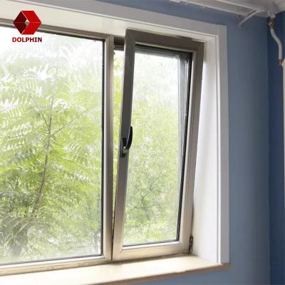 China Tilt And Turn Inward Opening Casement Window Aluminum Triple Glazed Low E en venta