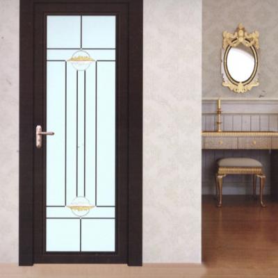 China Double Glazed Low E Aluminum Casement Door Lightning Protection for sale