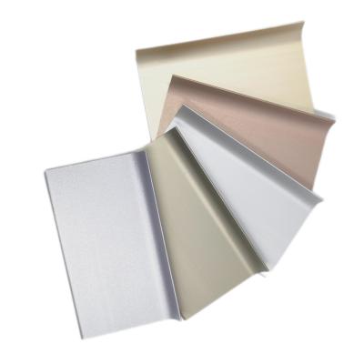 Chine 6005 extrusions en aluminium de profils décoratifs en aluminium pour des cadres de porte à vendre