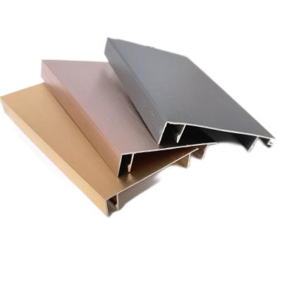 China de bronce profundo de los perfiles decorativos de aluminio de los 6m anodizada para Windows en venta