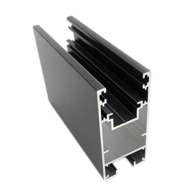 China Anodized Aluminum Sliding Door Profile 6000 Series Corrosion Resistance for sale