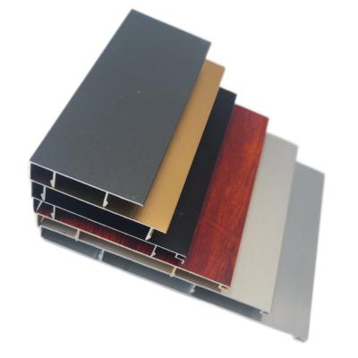 China T3 T8 Custom Extruded Aluminum Profiles For Doors And Windows for sale
