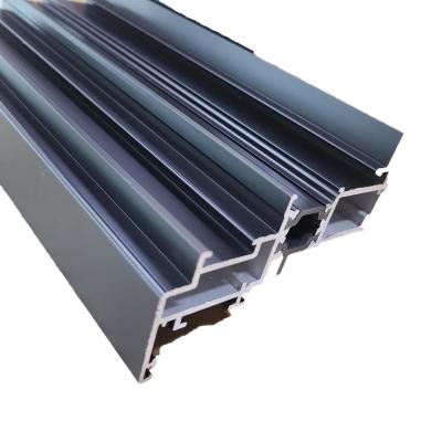China Anti Oxidation Aluminium Folding Door Roller Open Style 6m Length for sale