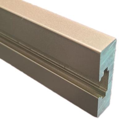 China High Rigidity electrophoresis Aluminium Sliding Window Profile Anti Corrosion for sale
