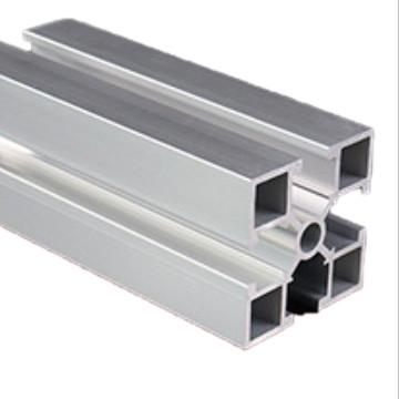 China Perfiles de aluminio anodizados plateados de la protuberancia para la cadena de producción, perfil de aluminio de la ranura de T en venta