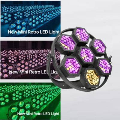 China Portman Lights Mini LED Pixel Retro Lights 7pcs*60w LED RGBW Voor nachtclub DJ lichten Te koop