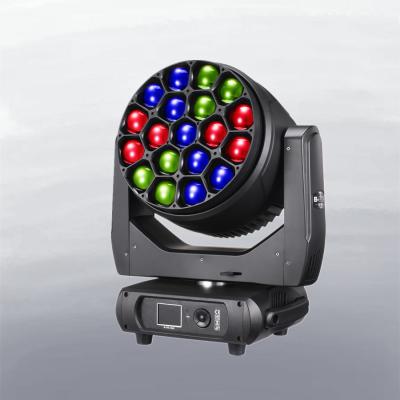 China Iluminação individual de LED de controlo de estágio de lavagem B-EYE LED 19*40w 2500K-8000K à venda
