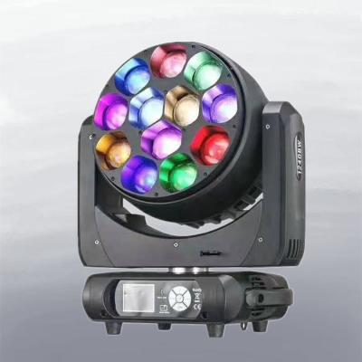 China 12x40w RGBW 4in1 Iluminación de lavado de escenario 4-60 grados LED Zoom de lavado en venta
