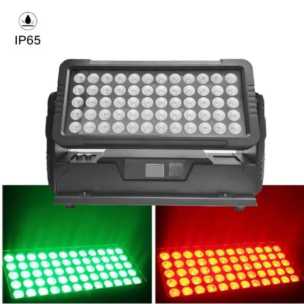 Quality Outdoor 60x10W RGBW LED Moving Head Stage Lights DMX 512 4/6/9CH for sale