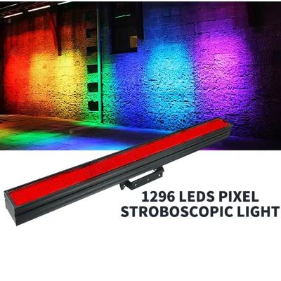 China 1296Pcs LED RGB Pixel DJ Lámparas de estribo de escenario 5050 IP20 Bar de banda Lavadora de paredes en venta