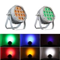 Quality Waterproof 12*18w 6in1 Par Can Stage Light DMX Wireless LED Battery Uplighters for sale