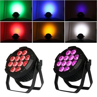 China 12x18w 6in1 Rechargeable Battery Operated Uplighting Waterproof LED Par Light for sale