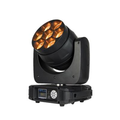 China LED Wash Zoom Moving Head 7x40W RGBW 4in1 Big Zoom 6 To 70 Degree for sale