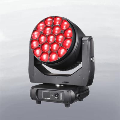 China DJ Stage Wash Lighting Bee Eye Moving Head 19x40w RGBW 4in1 for sale
