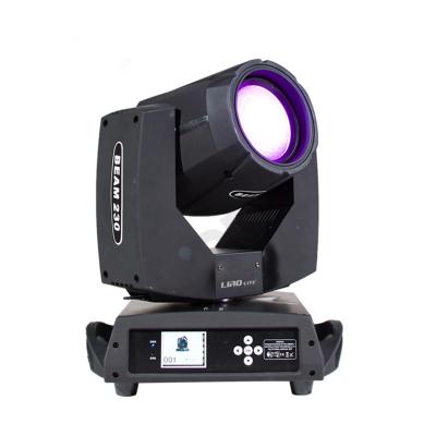 China 230w 7r Sharpy Beam Moving Head Dj Light With Rainbow Effect For Wedding Stage for sale