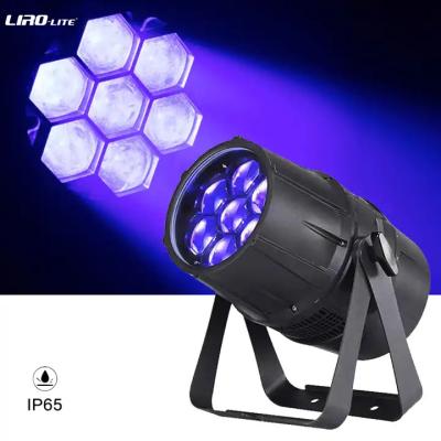 China IP65 7x40w Rgbw 4in1 Par LED Zoom Rgbw AC100-240V 50Hz-60Hz for sale