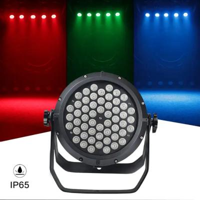 China 54x3W RGBW LED Led Par Can Lights Ip65 Stage Party KTV Club for sale